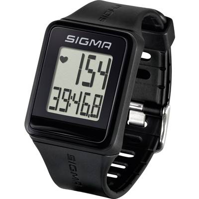 Image of Sigma ID.GO Heart rate monitor watch with chest strap Black