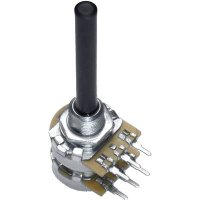 OMEG 9903 9903 Single turn rotary pot  Stereo 0.4 W 2.2 kΩ 1 pc(s) 