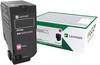 Lexmark Toner cartridge recycling CS827 CX827 Original Magenta 15000 Sides 73B20M0