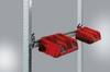 Manuflex ZB3904.0001 Boxes carrier rail 1000 (996 mm) WAR house color gray green Grey, Green
