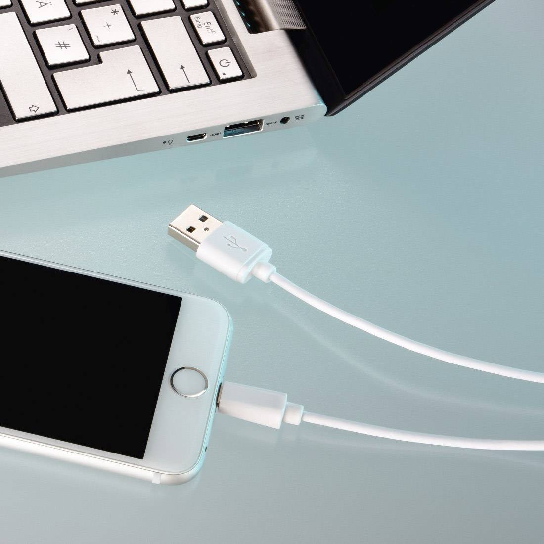 Hama USB cable 1.00 m White 00173863-3