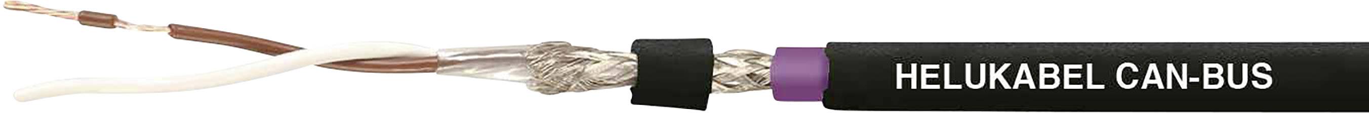 Helukabel 804268 Bus cable 1 x 2 x 0.5 mm² Black Sold per metre