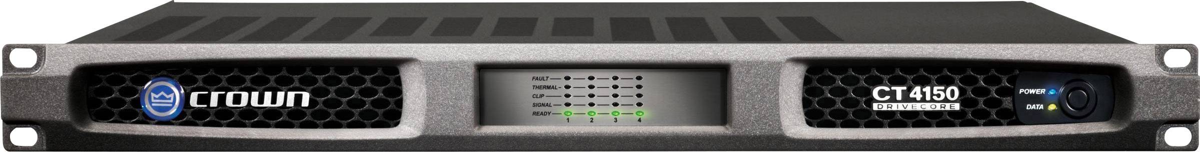 Crown CT 4150 PA amplifier RMS power per channel (at 4 Ohm): 125 W