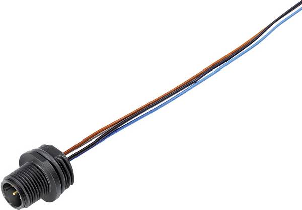 binder 76 4331 0011 00004-0200 Mini DIN connector Sleeve plug Total number of pins: 4 1 pc(s)