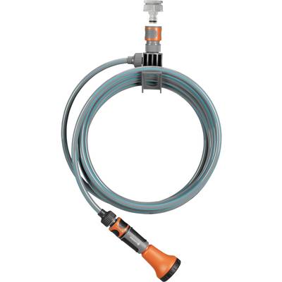 GARDENA  18411-20  7.50 m  1 pc(s) Grey, Orange, Turquoise Spiral hose