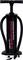 Black hand air pump with handle and hose, labelled 'DOUBLE QUICK III by INTEX'. Suitable for quick inflation.