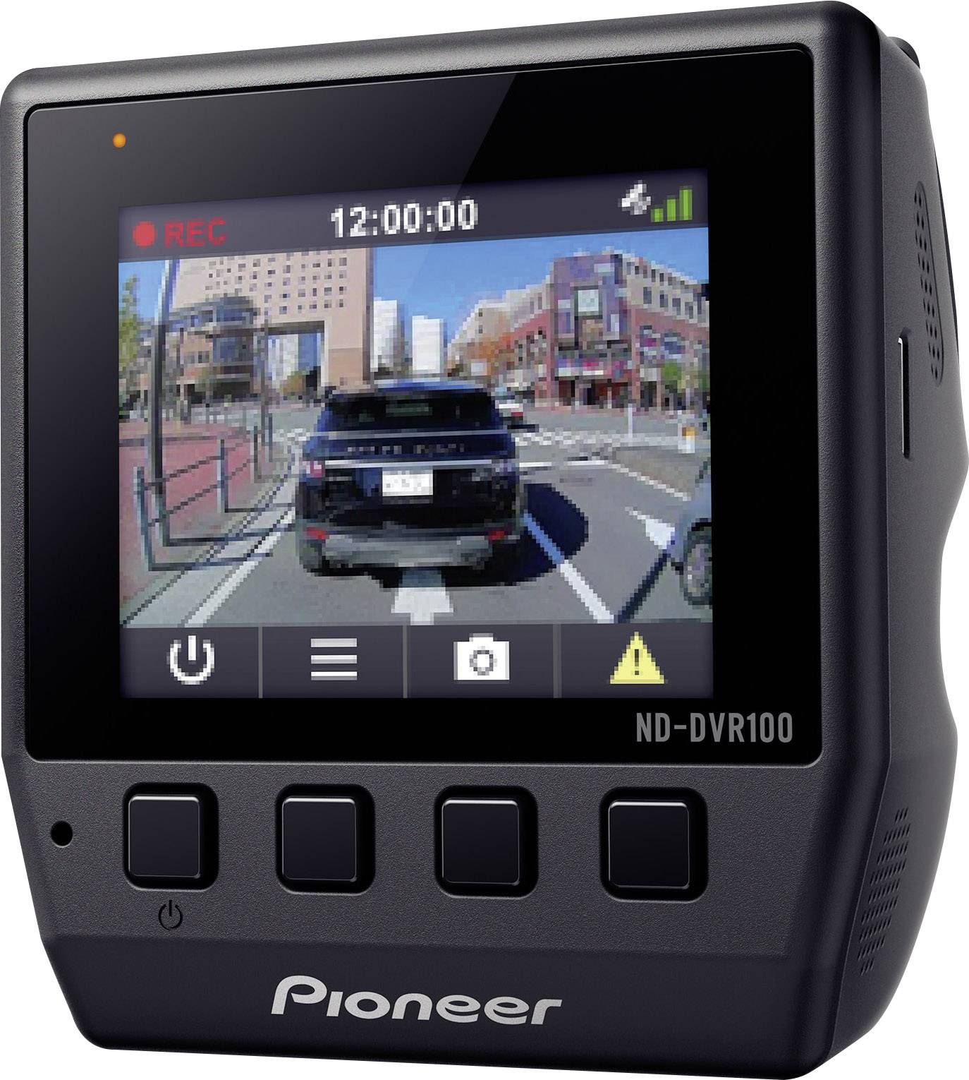 Buy Pioneer ND-DVR100 Dashcam with GPS Horizontal viewing angle (max.)=114  ° 12 V Display, Microphone, Battery
