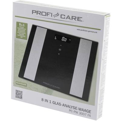 Profi-Care PC-PW 3007 FA Smart bathroom scales Weight range=180 kg Black-5