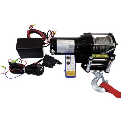 Berger & Schröter Winch 31779  Traction (rolling)=2722 kg Cordless remote control, incl. window