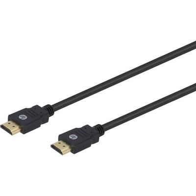 HP HDMI Cable  1.00 m Black 38751 Ultra HD (4k) HDMI with Ethernet 