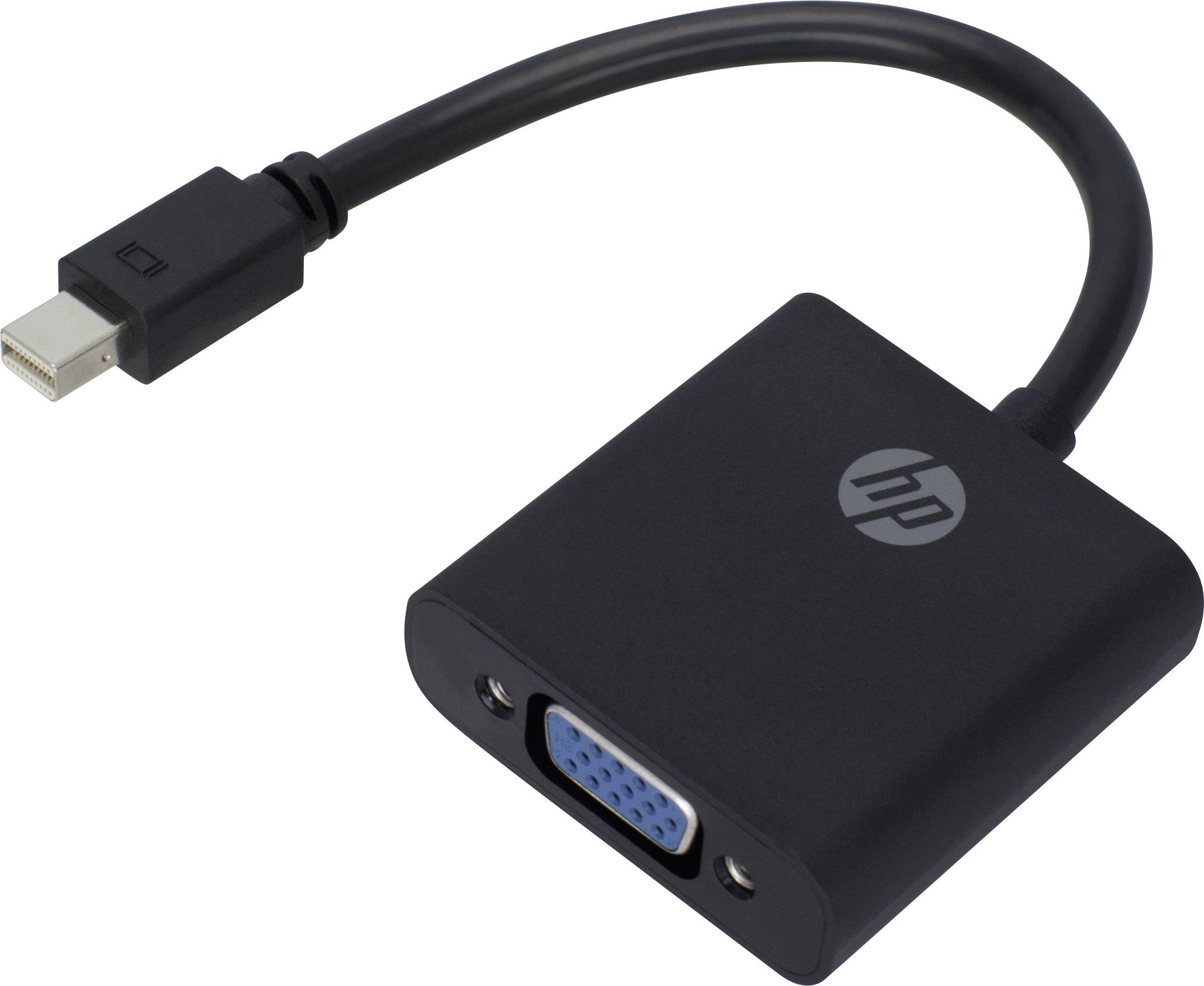 HP Mini DisplayPort / VGA Adapter [1x DisplayPort plug - 1x VGA socket ...