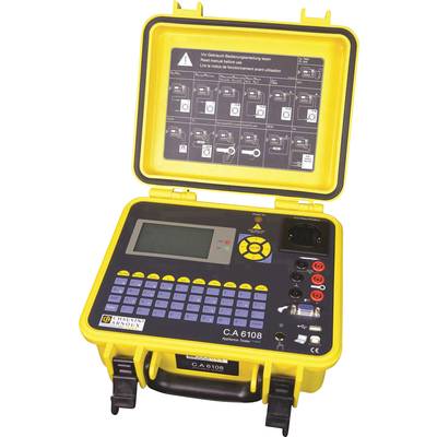 Chauvin Arnoux C.A 6108 Equipment tester Calibrated to (ISO standards) VDE standard 0701-0702
