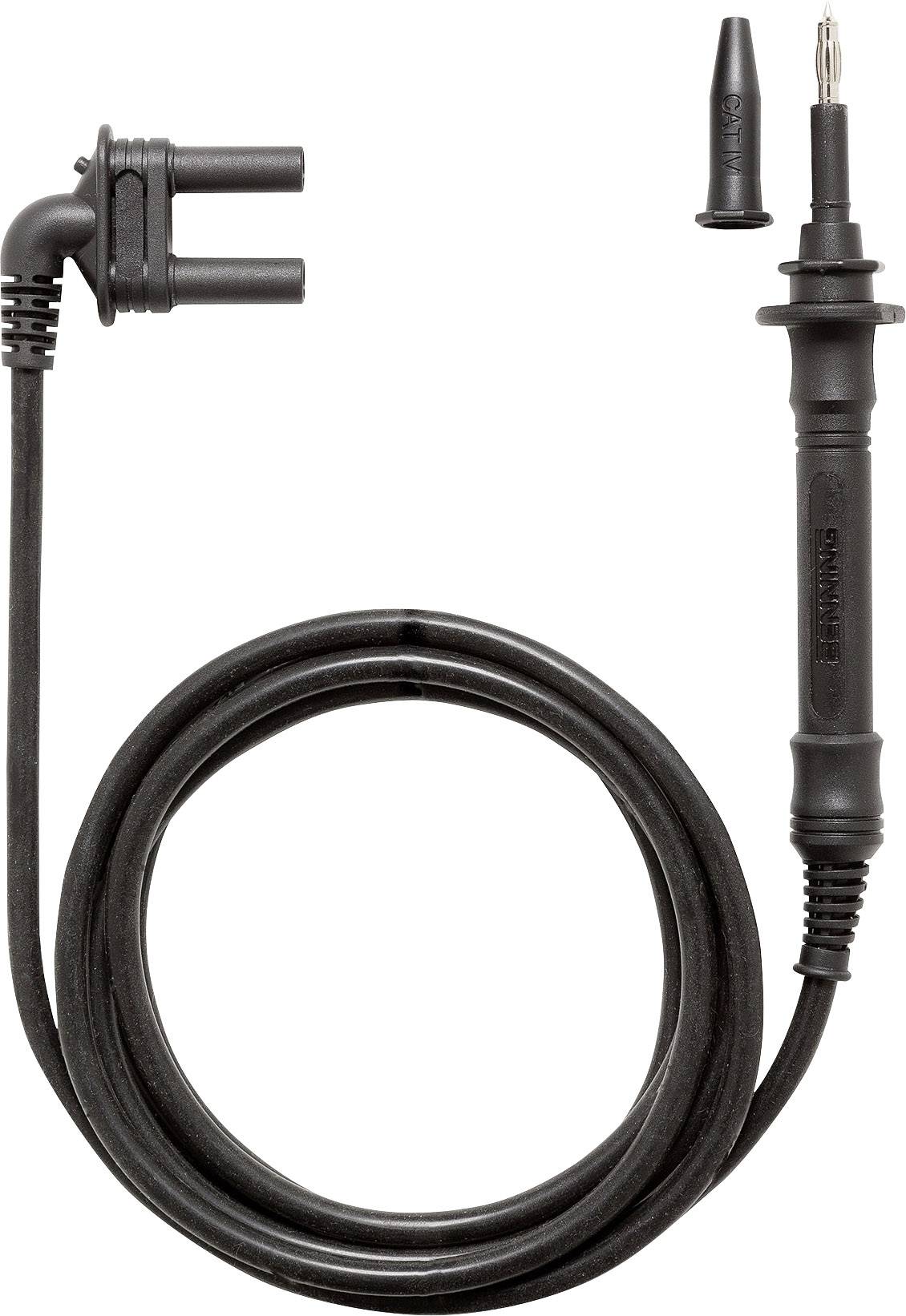 Benning 10154024 5m Pruefleitung 2-pol. mit 4mm Pruefspitze Test lead 1 pc(s)