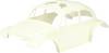 Tamiya 51406 1:10 Car body Sand Scorcher 2010 Unpainted