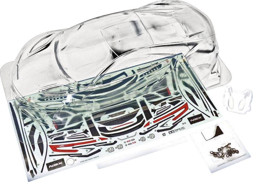 Tamiya 51586 1:10 Car body Honda NSX / Acura NSX 193 mm Unpainted, uncut-1