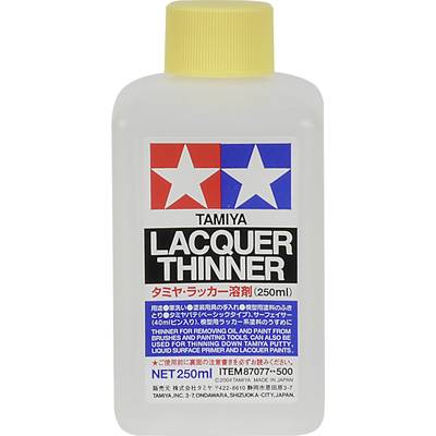 Tamiya Lacquer Thinner (250ml Bottle) 