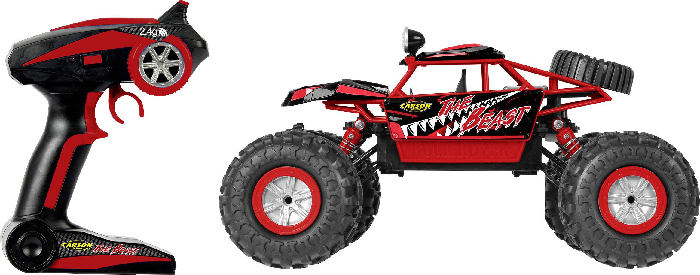 Carson Modellsport The Beast Brushed 1:12 RC model car Electric Crawler 4WD 100% RtR 2,4 GHz