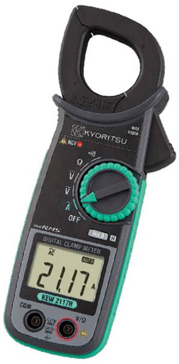 Kyoritsu KEW-2117R Clamp meter Digital CAT IV 300 V, CAT III 600 V