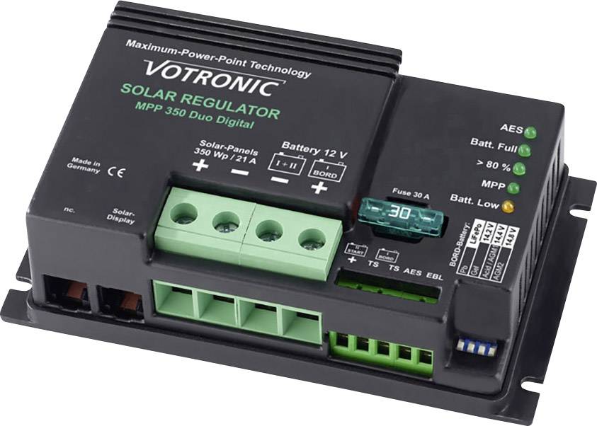 Votronic Duo Digital 350 Marine Charge controller MPPT 12 V 25.5 A-0