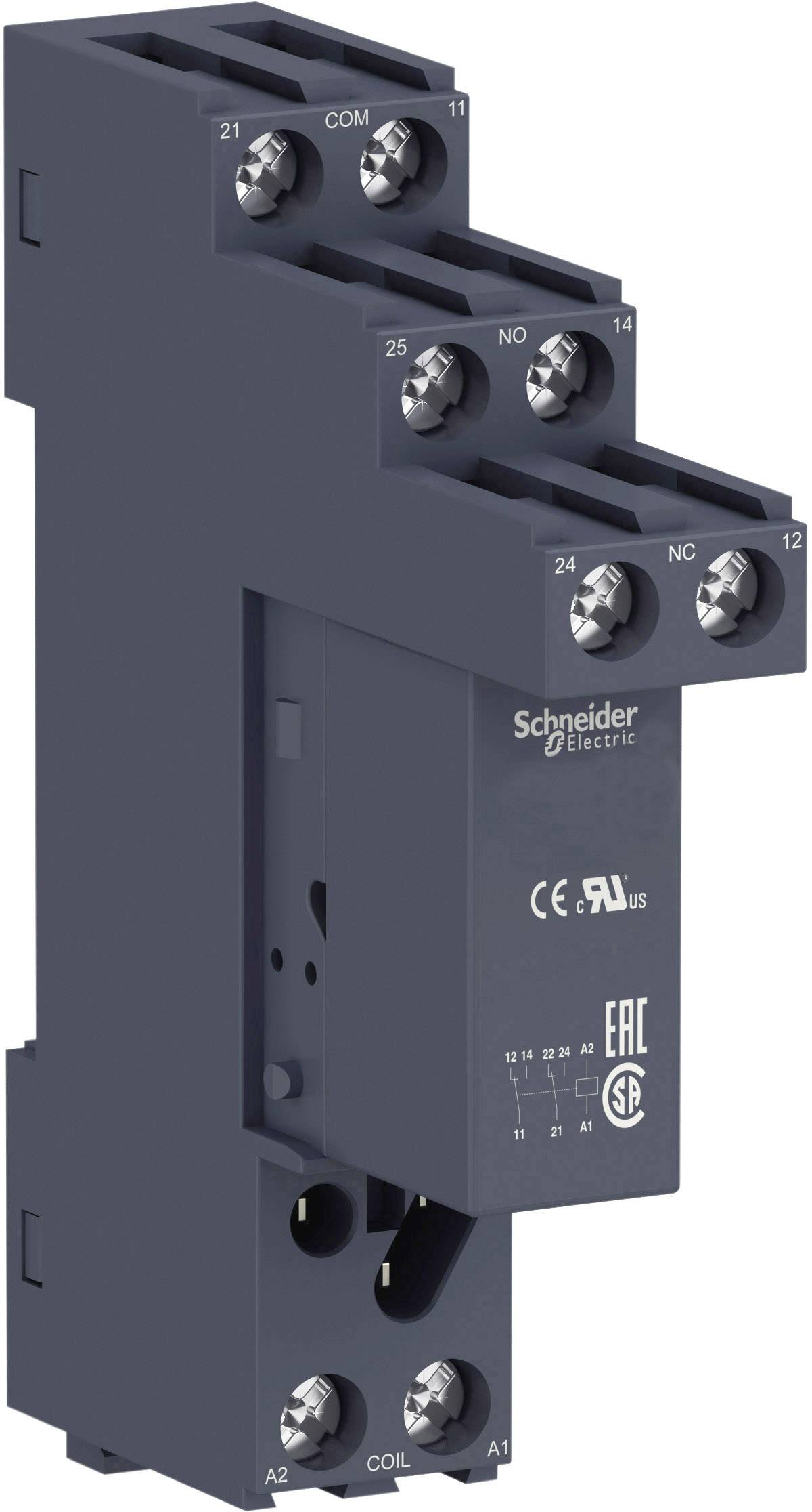 Schneider Electric RSB2A080P7S Plug-in relay 230 V AC 8 A 2 change ...