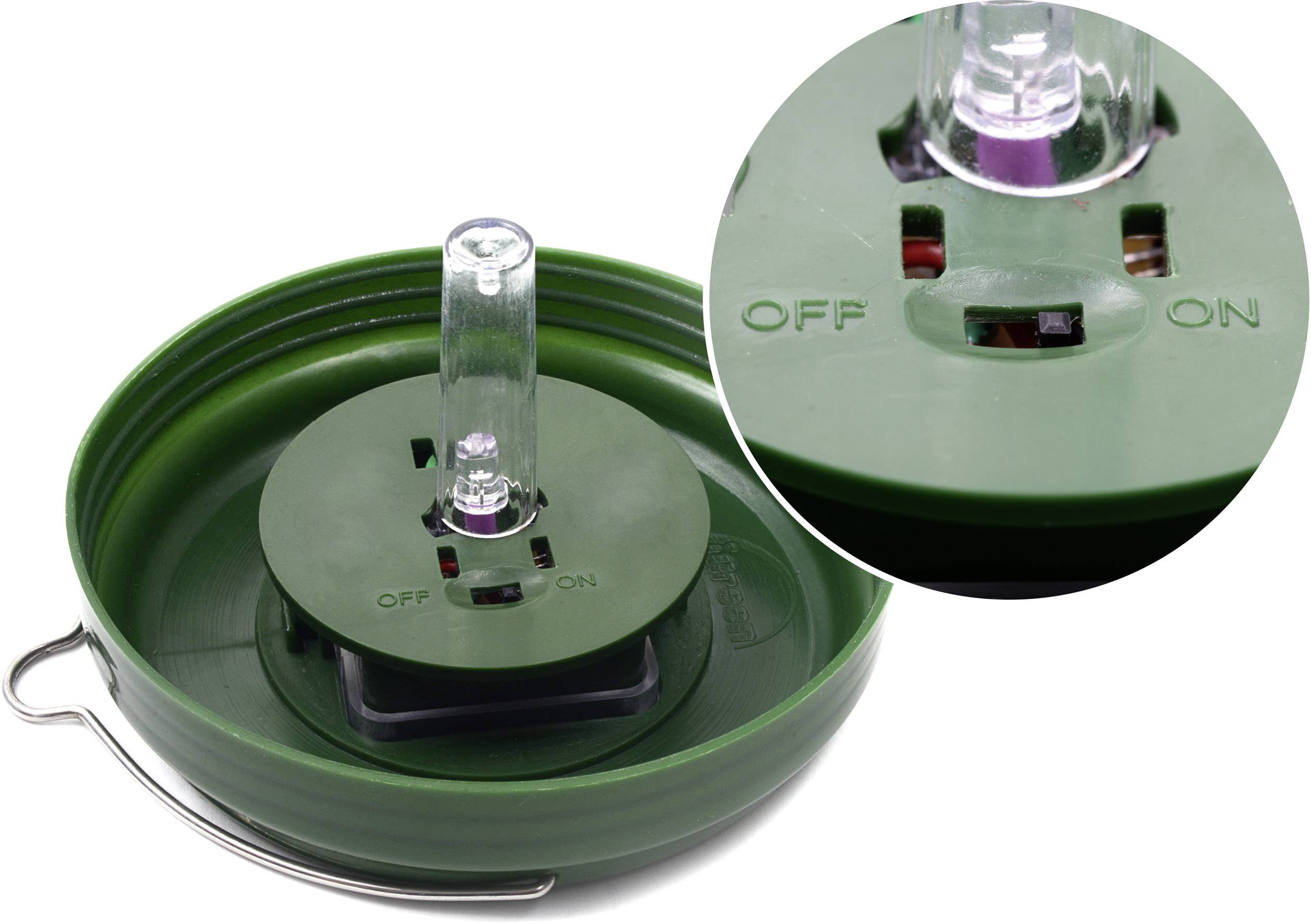 Gardigo 2in1 Solar-LED-Light 66643 Wasp trap Pheromone, LED light (Ø x H) 95 mm x 117 mm Green 1 pc(s)-13