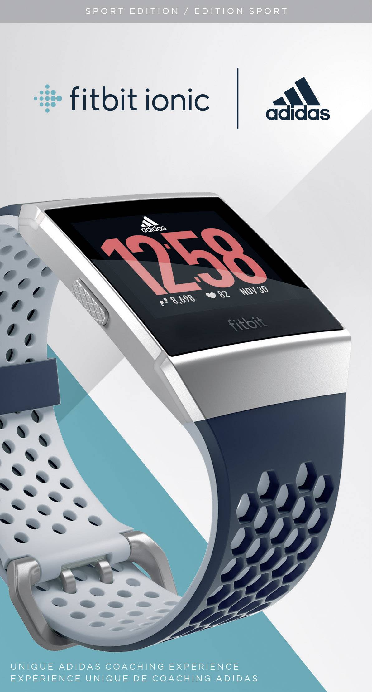 fitbit ionic adidas edition smartwatch
