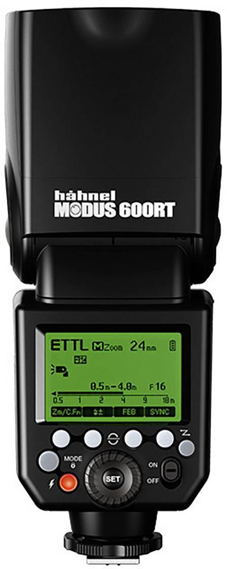 Flash Hähnel Fototechnik Modus 600RT Wireless Kit Compatible with=Fujifilm Guide no. for ISO 100 / 50mm=60-3