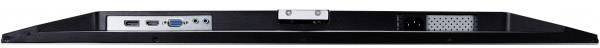 A slim, rectangular electronic device component with connection sockets, including HDMI, VGA and power input.