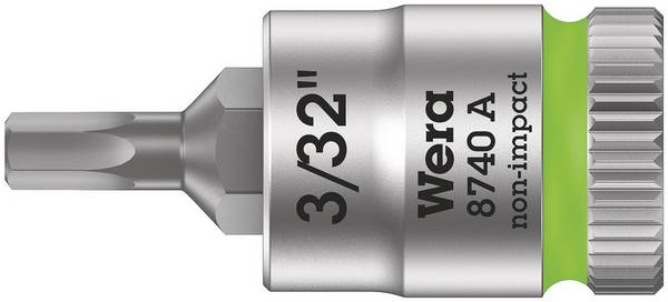Wera 8740 A 05003381001 Allen Bits  6.3 mm 1/4"    1/4" (6.3 mm)