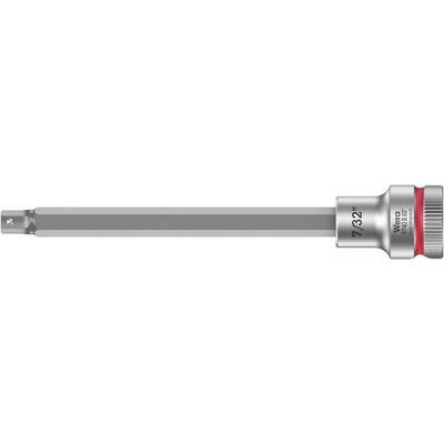 View of a silver Allen key with a size of '7/32"'. The shaft is long and narrow with a knurled grip end.