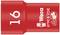 Red nut with number '16' and print: 'Wera 8790 B VDE' along with test seal.
