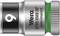 Socket attachment with label 'Wera 8790 HMB HF non-impact', silver metal with green and black detail.
