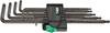 Wera 967/9 TX XL 1 Star socket Allen key set T 8, T 9, T 10, T 15, T 20, T 25, T 27, T 30, T 40 9-piece