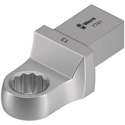 'Wera Adaptor', silver-coloured, square, with a 13 mm socket attachment, used for adapting tools.