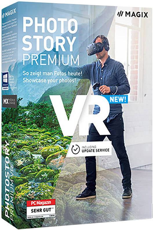 Magix Photostory Premium VR Full version, 1 licence Windows Illustrator