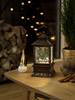 Konstsmide 4356-000 LED lantern Christmas market Warm white LED (monochrome) Brass snow-covered, water-filled, incl. switch