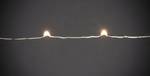 LED tree sheath with ring diameter 11, LED drops, 5 strands each 36 diodes