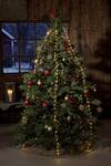 LED tree sheath with ring diameter 11, LED drops, 5 strands each 36 diodes
