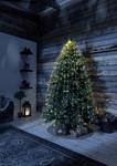 LED tree sheath with ring diameter 11, LED drops, 5 strands each 36 diodes