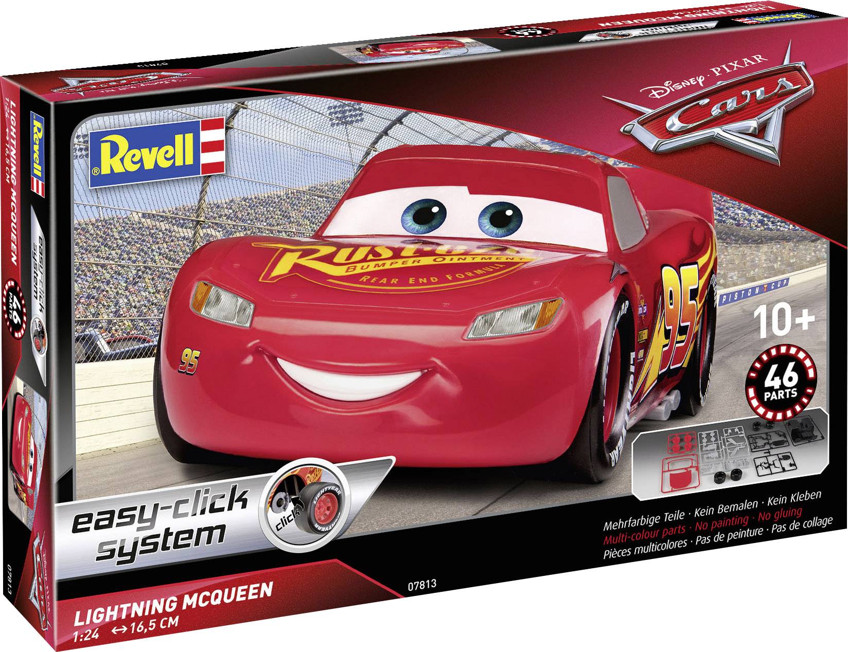 Revell 07813 Lightning McQueen Model car assembly kit 124