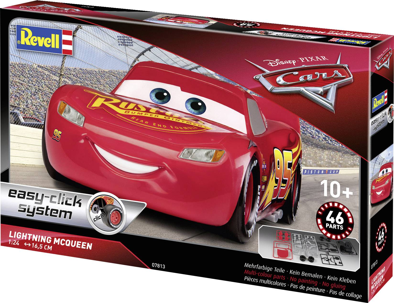 Revell 07813 Lightning McQueen Model car assembly kit 1:24-4