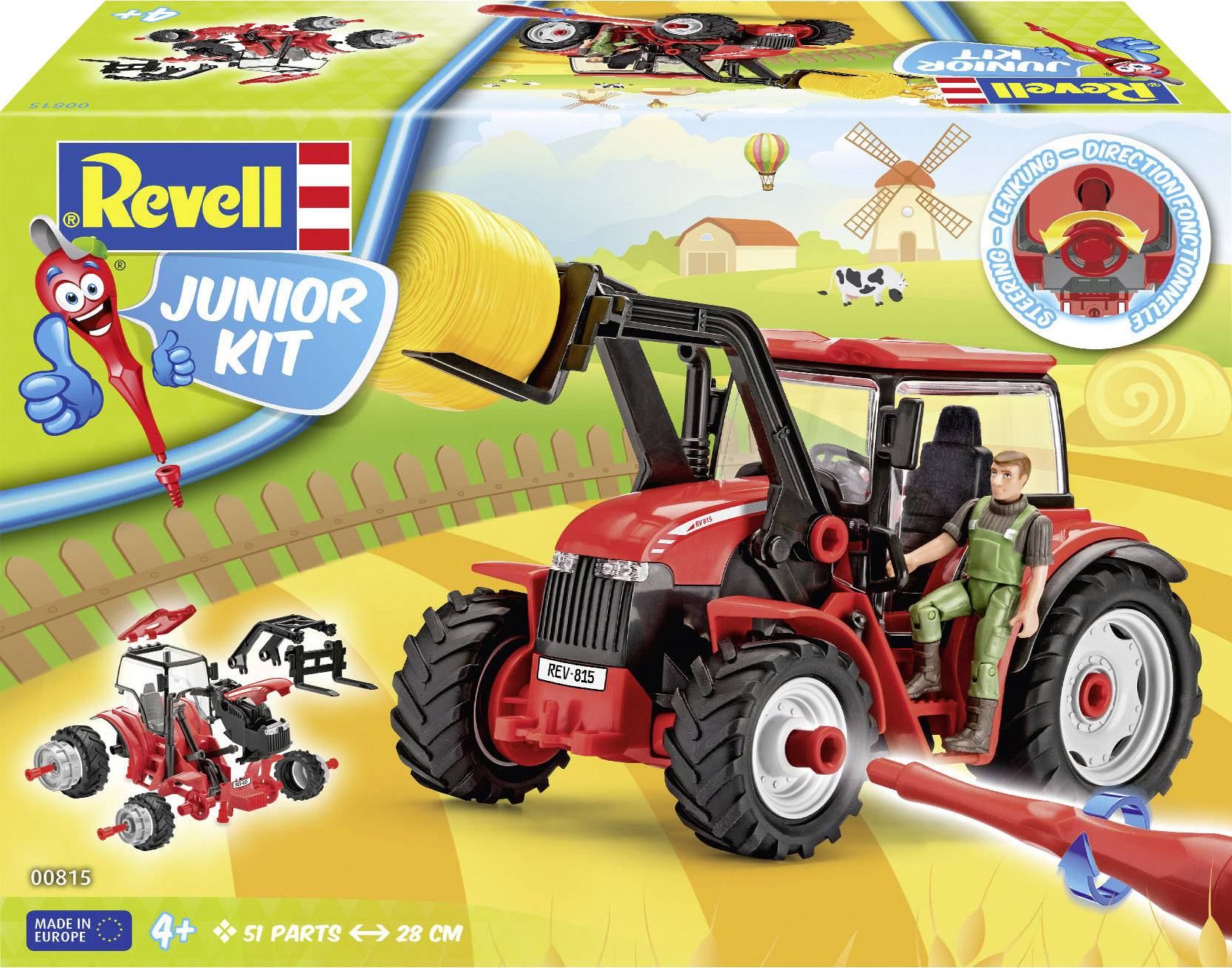 Revell 00815 Tractor assembly kit 1:20-3