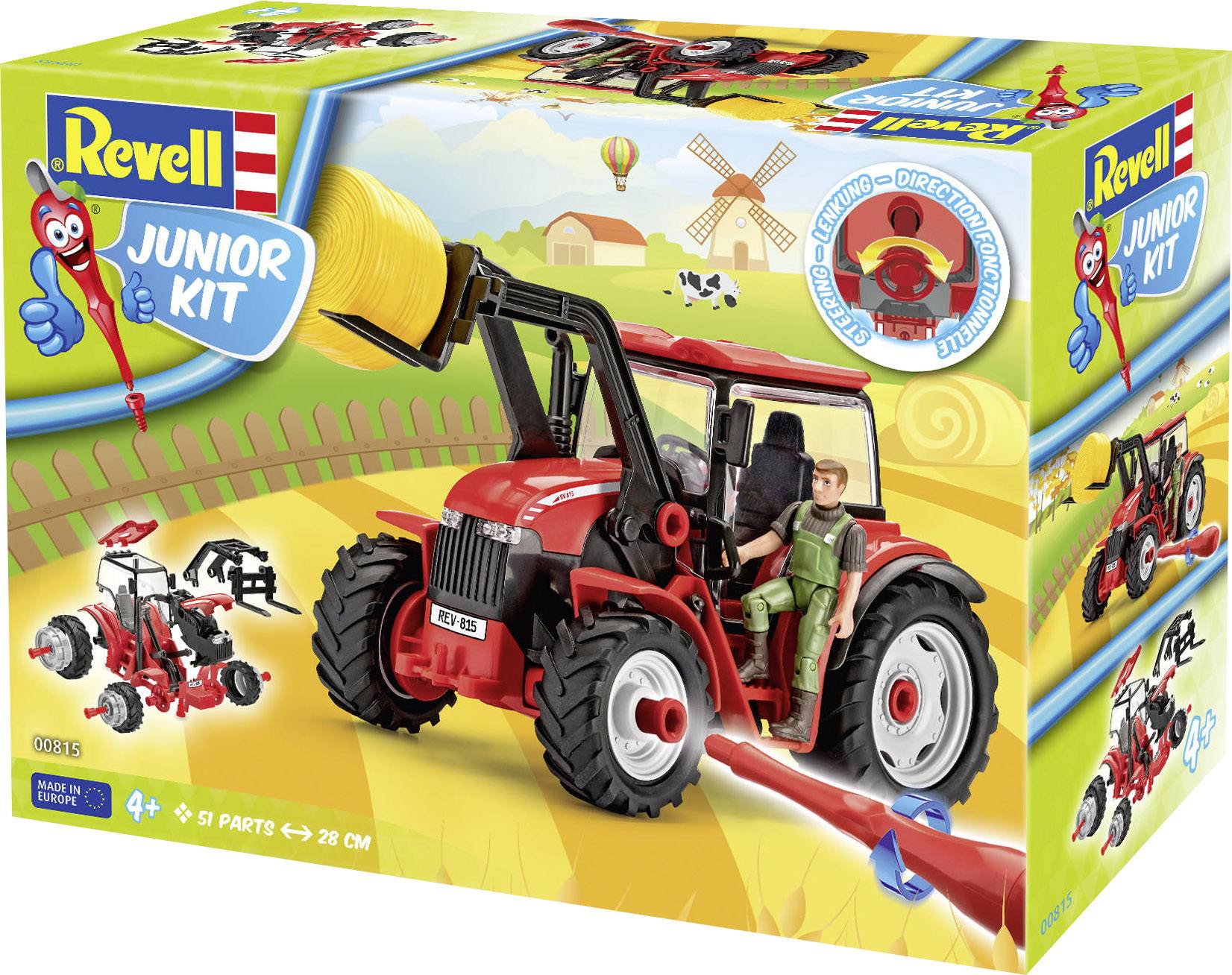 Revell 00815 Tractor assembly kit 1:20-4