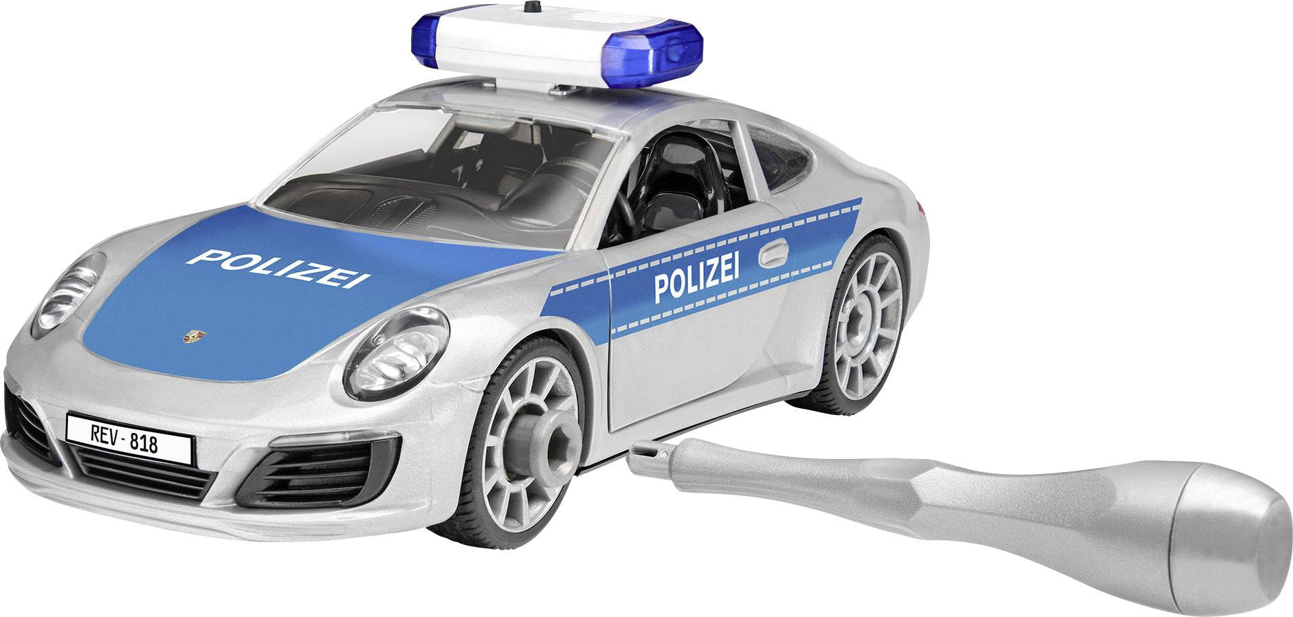 Revell 00818 Porsche 911 "Polizei" Model car assembly kit 1:20-10