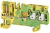 Weidmüller 1513890000 PG terminal 5.1 mm Pull spring Green, Yellow 50 pc(s)