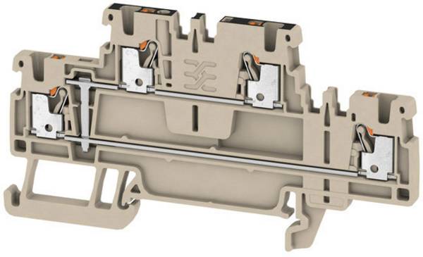 Weidmüller 2469400000 Dual port continuity 3.50 mm Pull spring Beige 50 pc(s) Piece