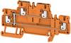 Weidmüller 2471460000 Dual port continuity 3.50 mm Pull spring Orange 1 pc(s)