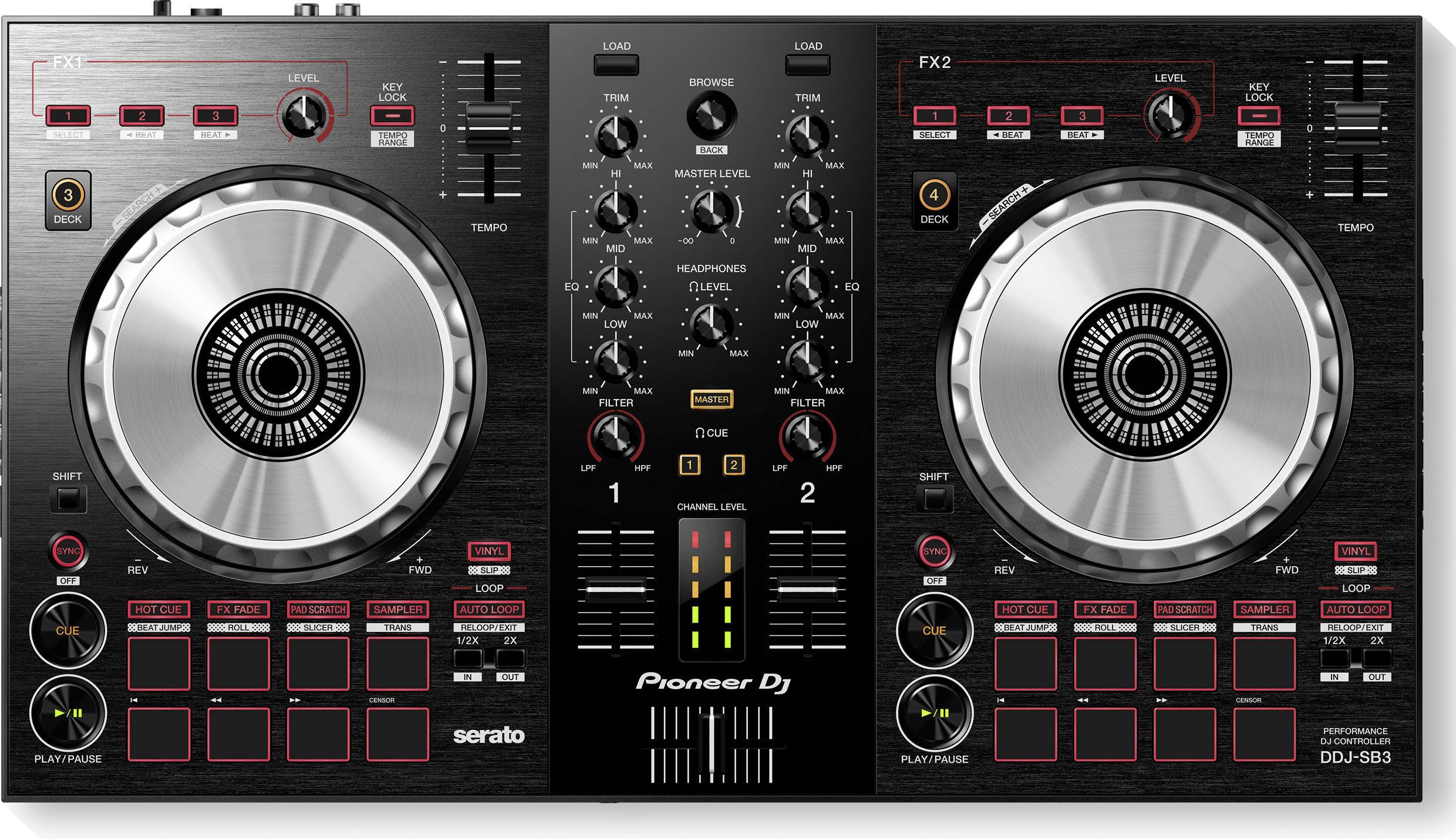 Pioneer DJ DDJ-SB3 DJ controller
