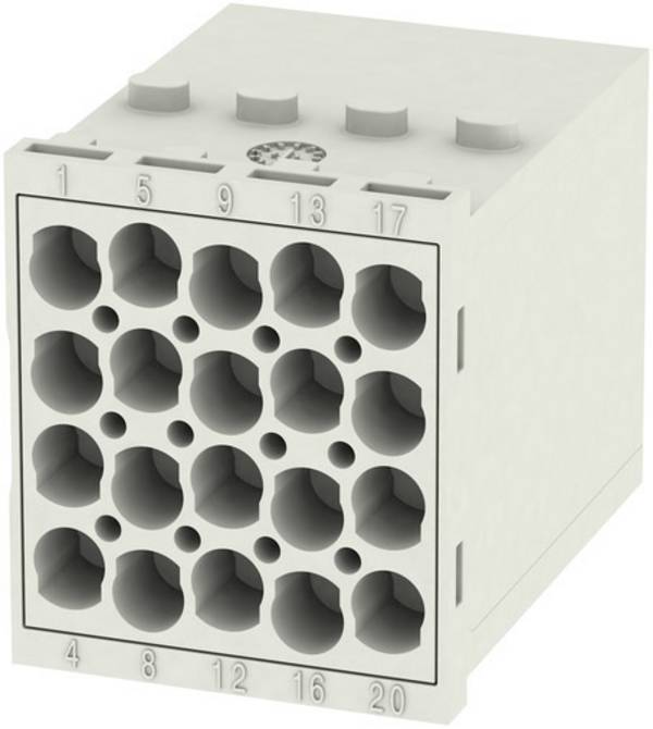 Rock Star ® MODU plug HDC MHE 20 MC Weidmüller Content: 1 pc(s) Module