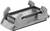 A grey rectangular connector housing with side mounting elements, suitable for industrial applications.